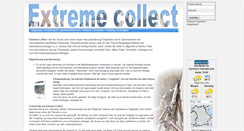 Desktop Screenshot of extreme-collect.de